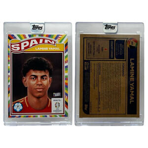 2024 Topps Road to UEFA Euro Living Set /6501 Lamine Yamal #004 Spain